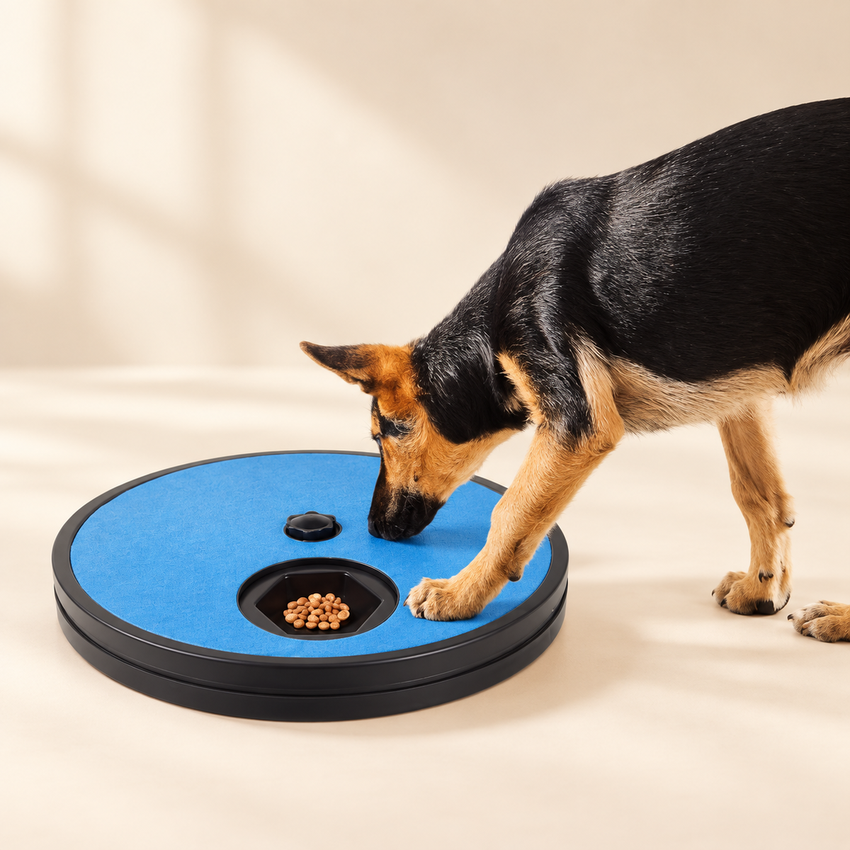Interactive Dog Slow Feeder & Nail Care Toy
