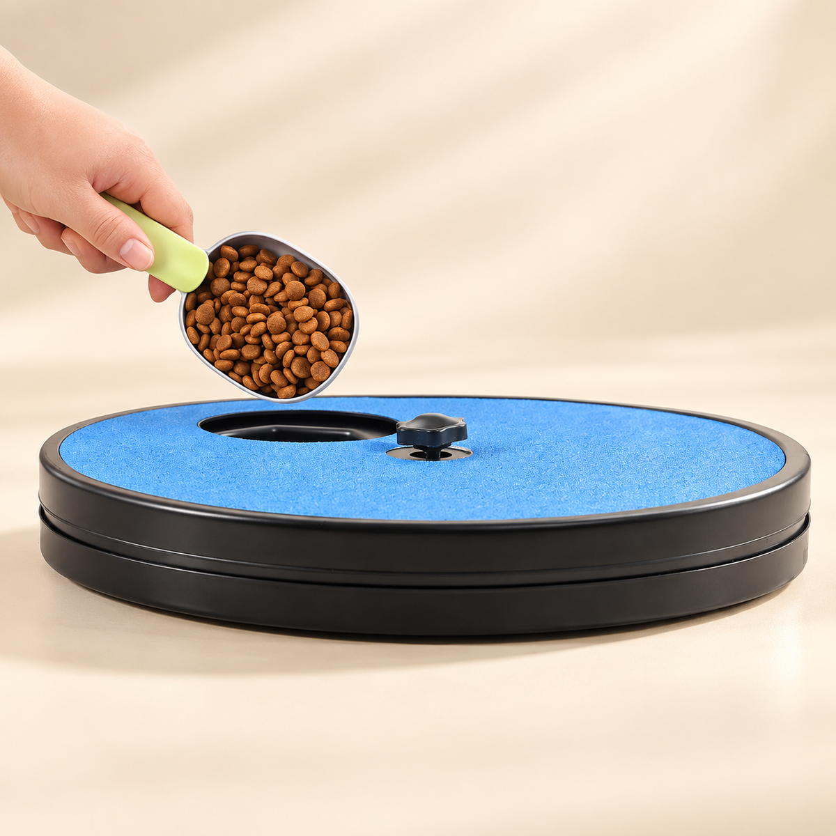 Interactive Dog Slow Feeder & Nail Care Toy