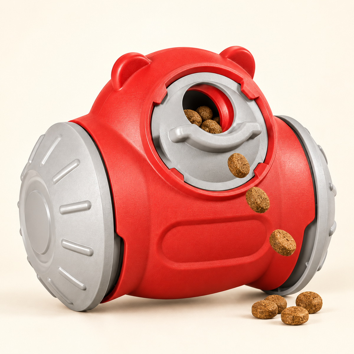 Interactive Dog Tumbler Toy – IQ Training Slow Feeder